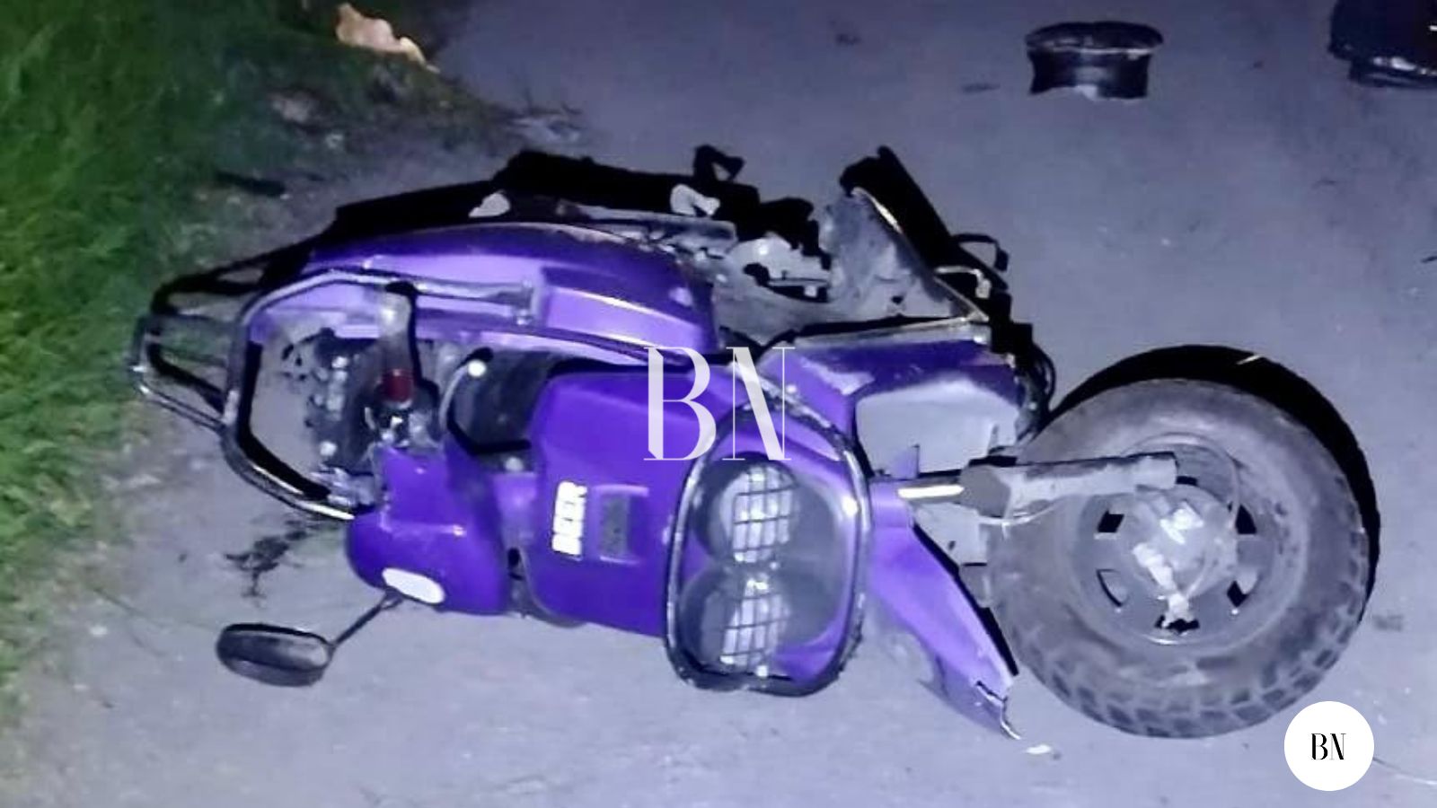 Muere motociclista en Tollocan  y  se accidentó el responsable